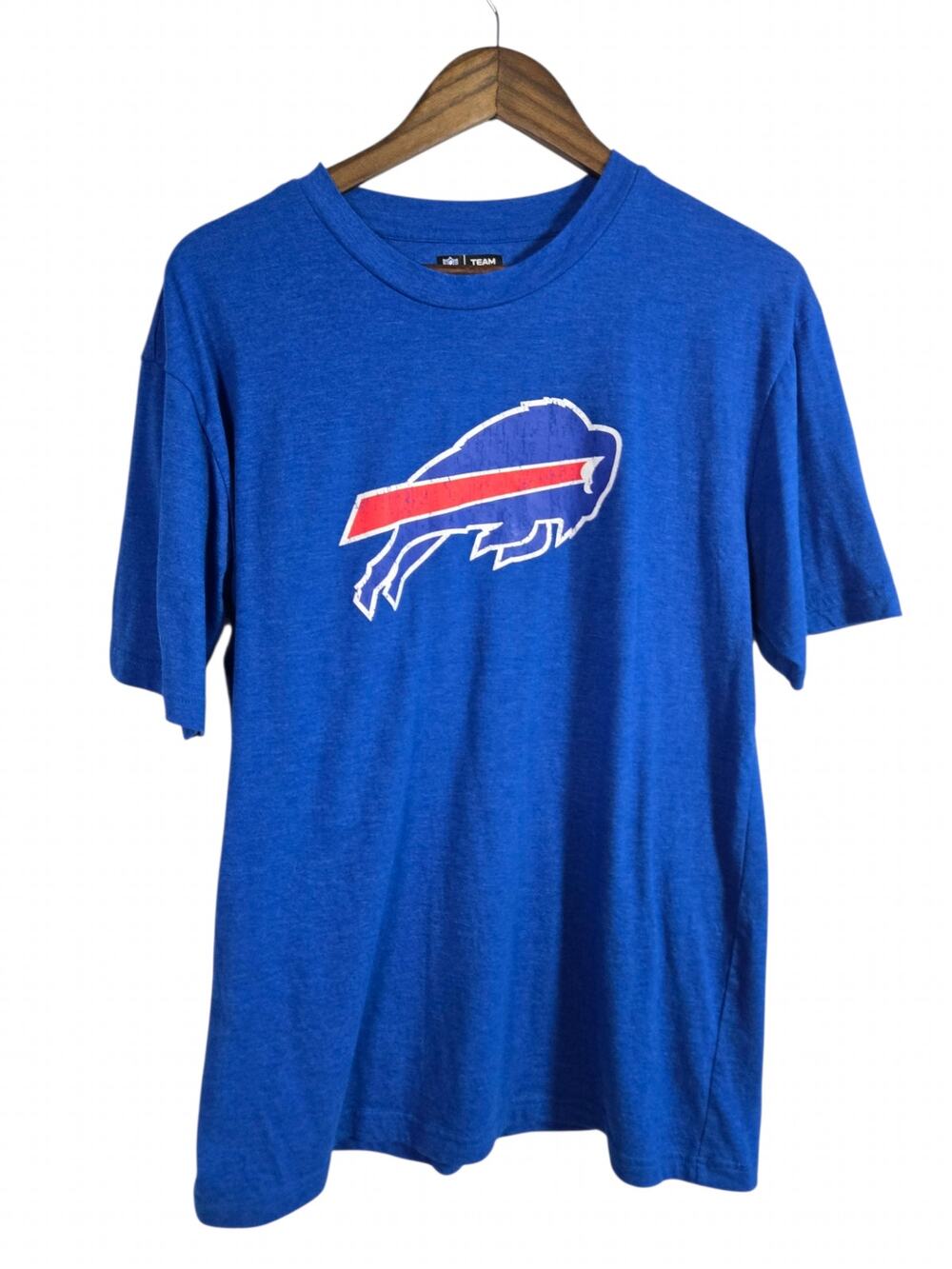 Buffalo Bills Team Apparel Blue Graphic T Shirt Men’s Large